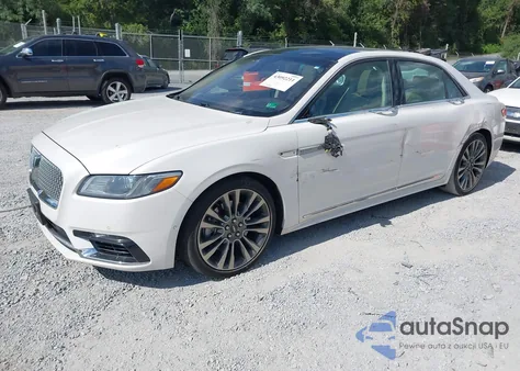 2017 Lincoln Continental Reserve из США, поврежденный, VIN 1LN6L9RP7H5606265